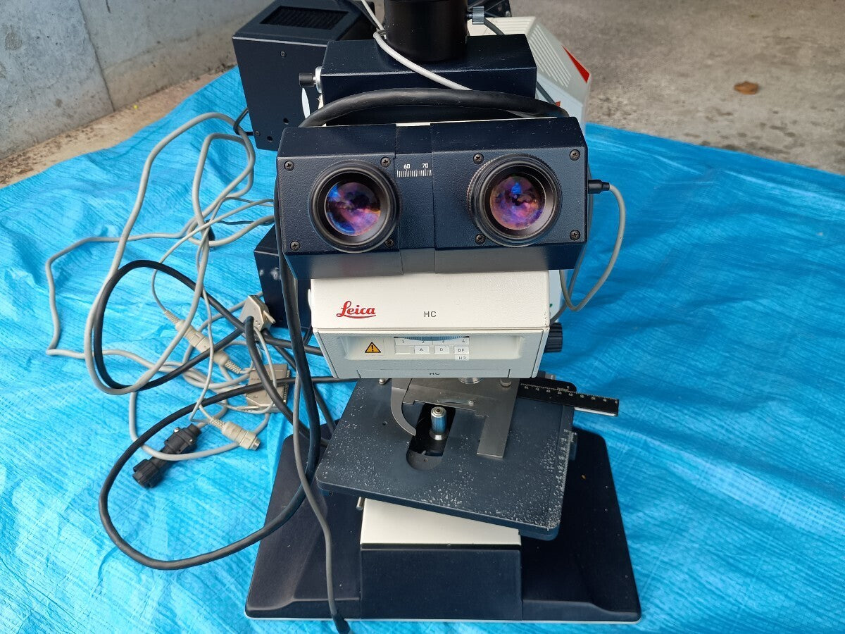 Leica Leica dmrx microscope MPV-SP spectrophotometer Mikroskople & systeme GmbH Wetzlar Type 020-525.705 Direct pickup Junk [f1212082373]