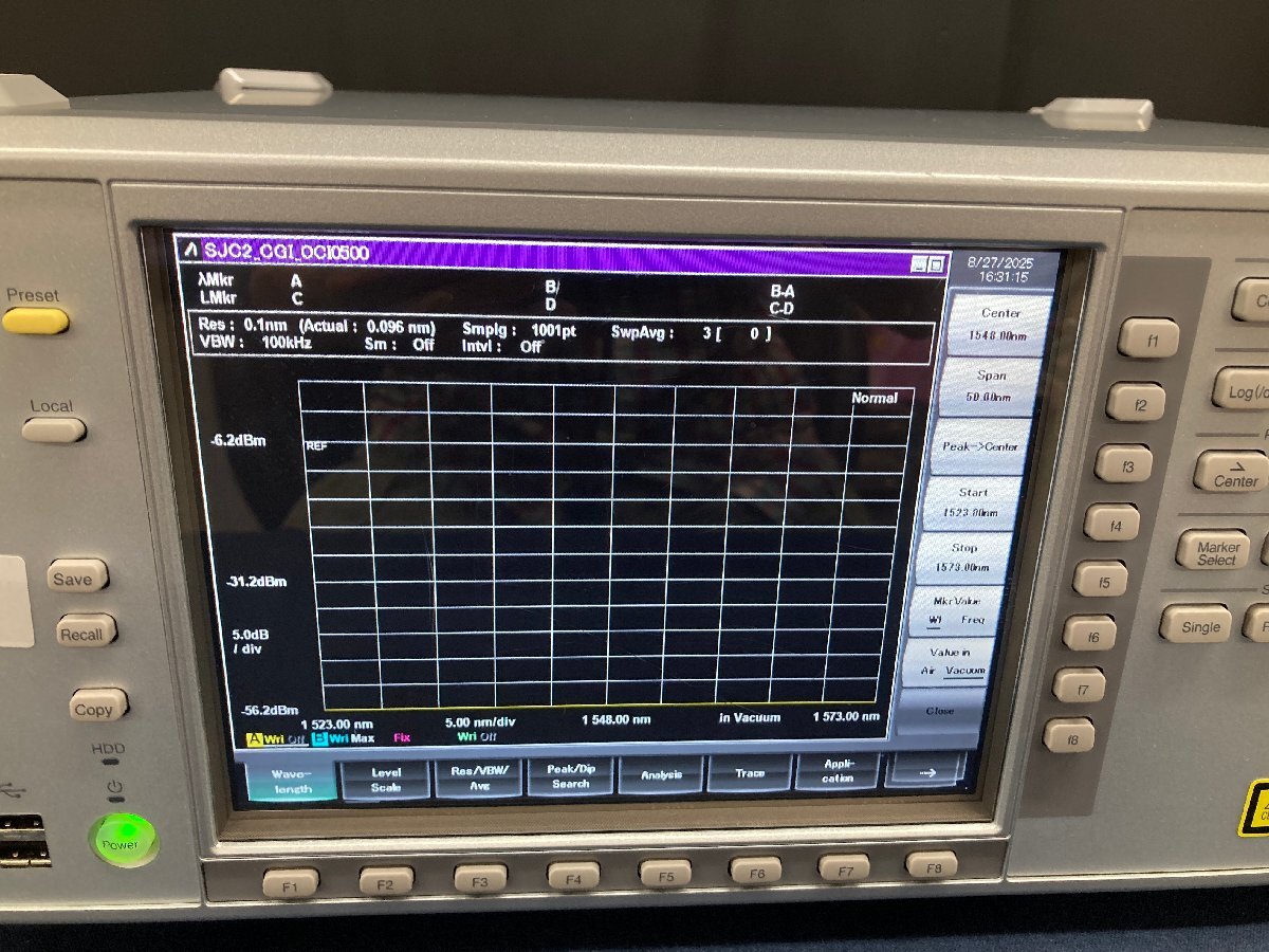 Anritsu MS9740B Optical Spectrum Analyzer [u1212173677]