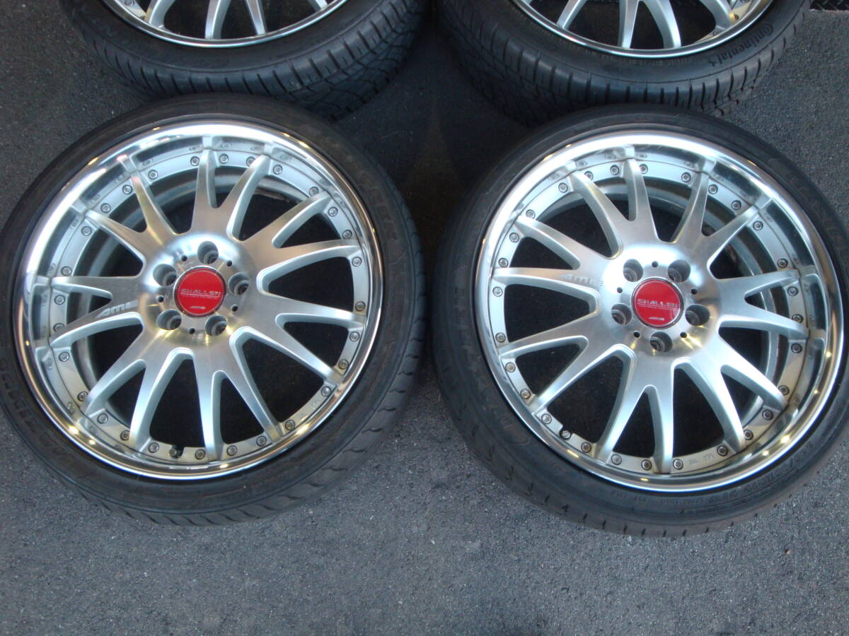 AME Sharen 19 inch Aluminum Wheels + MAXTREK 235/35ZR19 Tires + Continental 235/35ZR19 Tires Set of 4 [r1212278462]