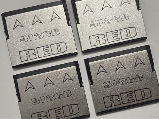 RED PRO CFast 512GB Memory Cards x4 [k1212372458]