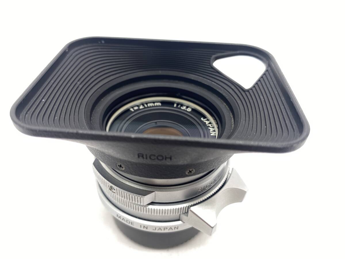 Ricoh GR LENS 21mm f/3.5 for Leica L39 Screw Mount with Finder, Hood, Cap [p1212389388]