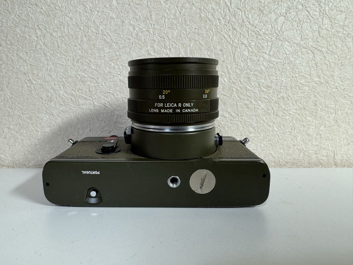 Leica R3 SAFARI Model Camera with SUMMICRON-R 50mm F2 Lens Olive Color [b1212524175]