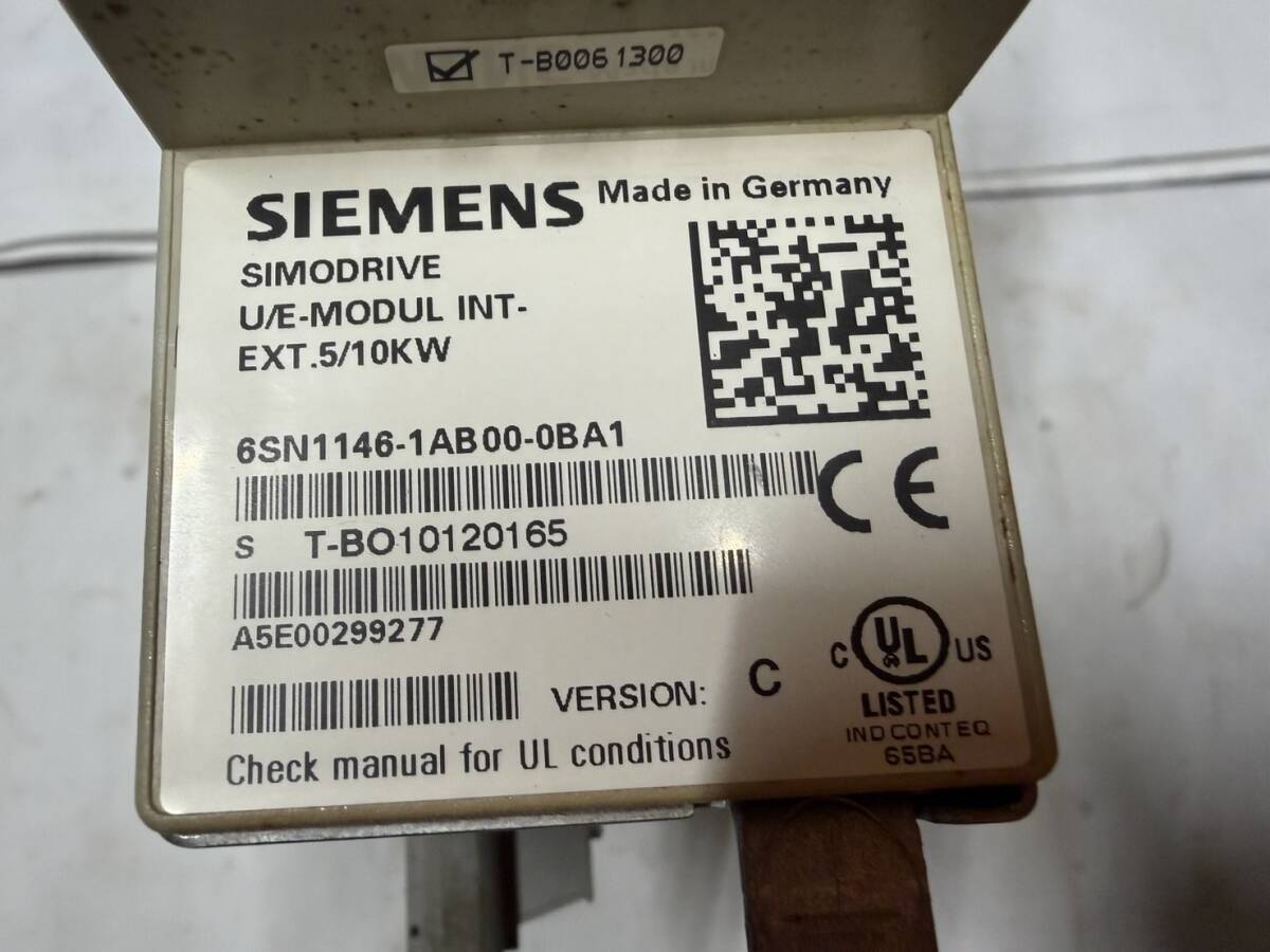 SIEMENS 6SN1146-1AB00-0BA1 SIMO Drive U/E Module 5/10KW [t1212536964]