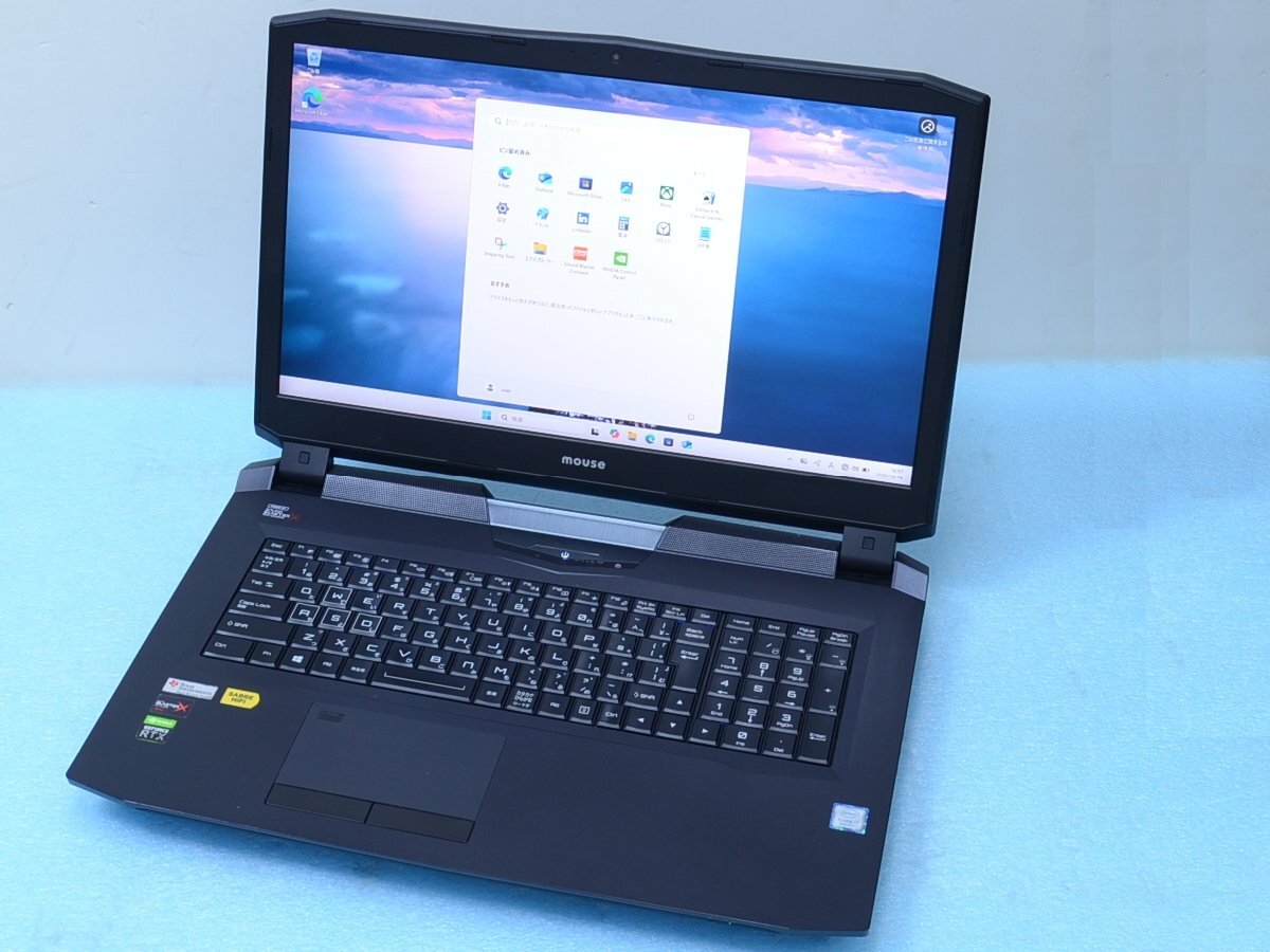 DAIV 7N Core i7 Gaming PC 32GB RAM 512GB SSD 1TB HDD NVIDIA RTX2080 17 Inch 4K LCD Windows 11 [v1212666162]