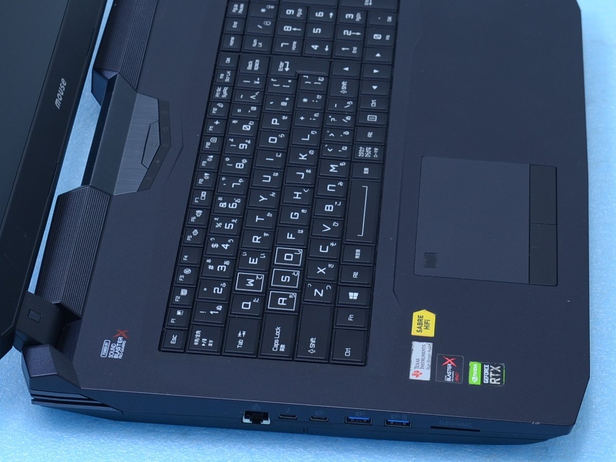 DAIV 7N Core i7 Gaming PC 32GB RAM 512GB SSD 1TB HDD NVIDIA RTX2080 17 Inch 4K LCD Windows 11 [v1212666162]