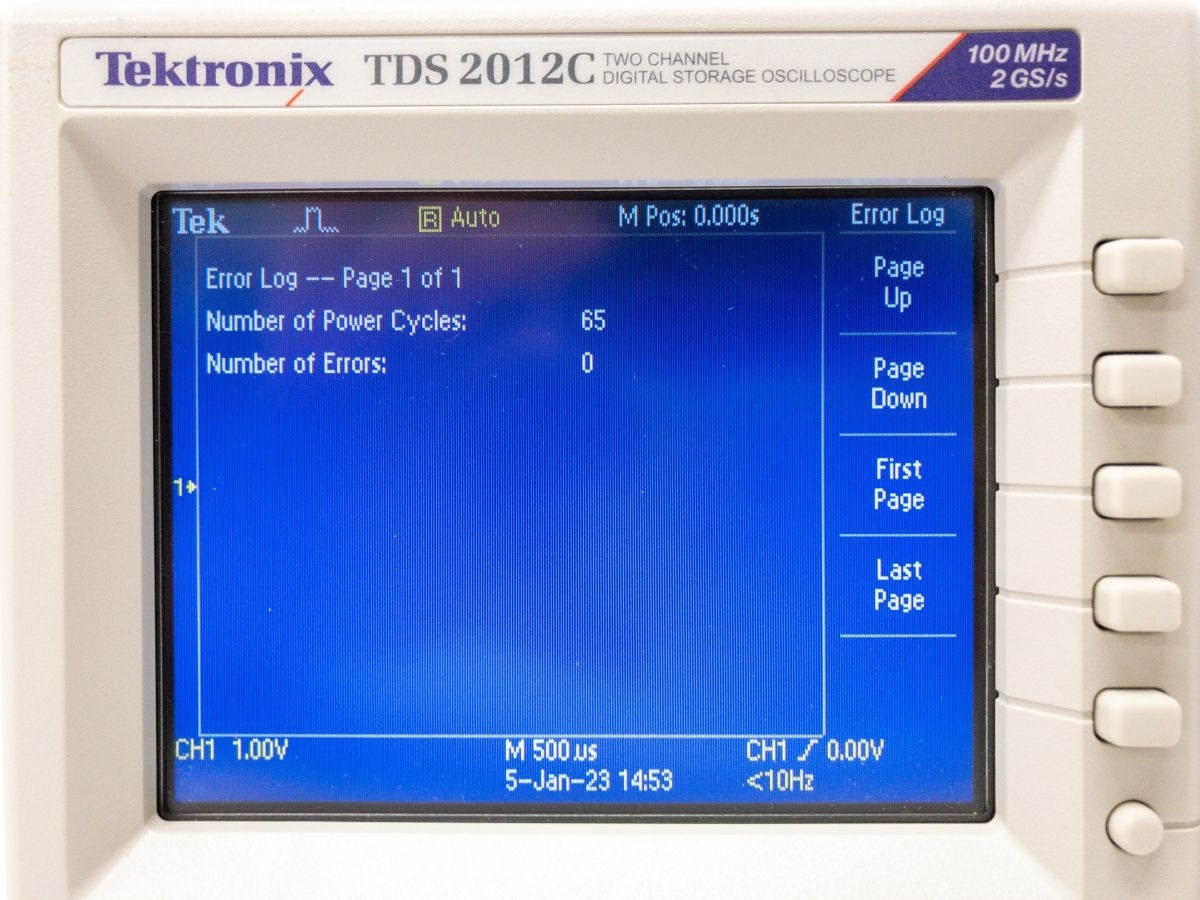 Tektronix TDS2012C Oscilloscope DC-100MHz 2ch [l1212714542]