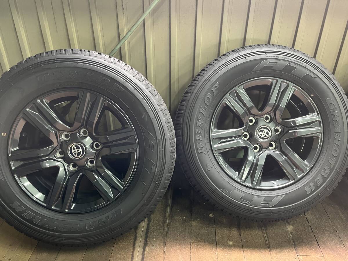 Toyota Hilux Genuine Wheels Dunlop Grand Trek Tires 17 Inch [e1212817812]