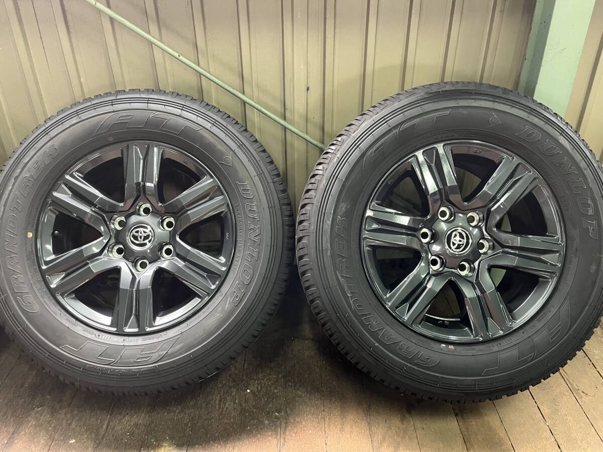 Toyota Hilux Genuine Wheels Dunlop Grand Trek Tires 17 Inch [e1212817812]