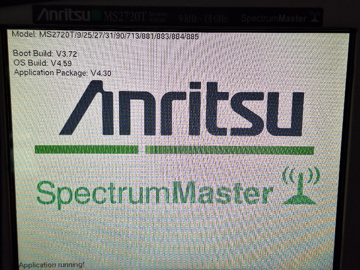 Anritsu MS2720T Spectrum Master 9kHz-13GHz (as-is) [m1213010711]
