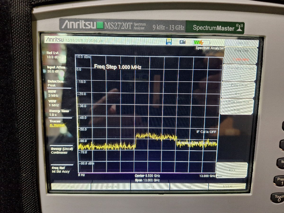 Anritsu MS2720T Spectrum Master 9kHz-13GHz (as-is) [m1213010711]