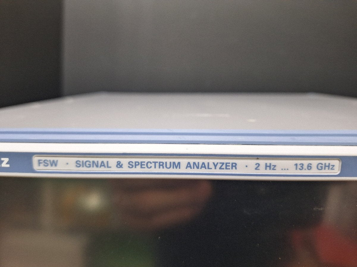 NBC FSW13 Signal & Spectrum Analyzer 2Hz to 13.6GHz Opt.B3 B4 B24 B25 K30 K40 [h1213028466]