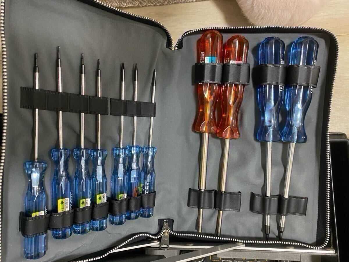 AOR AR-3000A Wideband Receiver, ALINCO DJ-X10 Antenna Analyzer, Tools Set with Case [j1213035159]