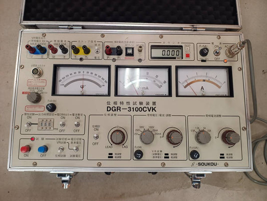 Soko Electric Manufacturing DGR-3100CVK Phase Characteristic Testing Equipment [m1213272375]