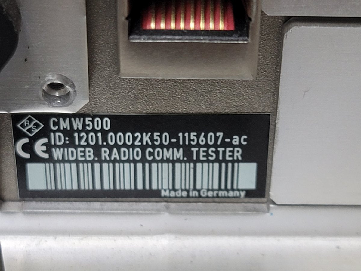 NBC R&S CMW500 Wideband Radio Communication Tester [g1213327932]