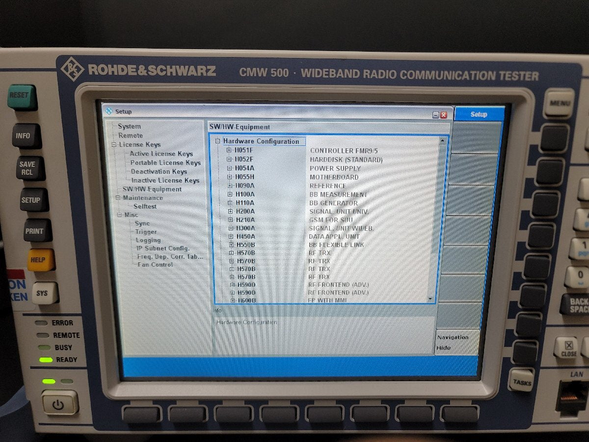 NBC R&S CMW500 Wideband Radio Communication Tester [g1213327932]
