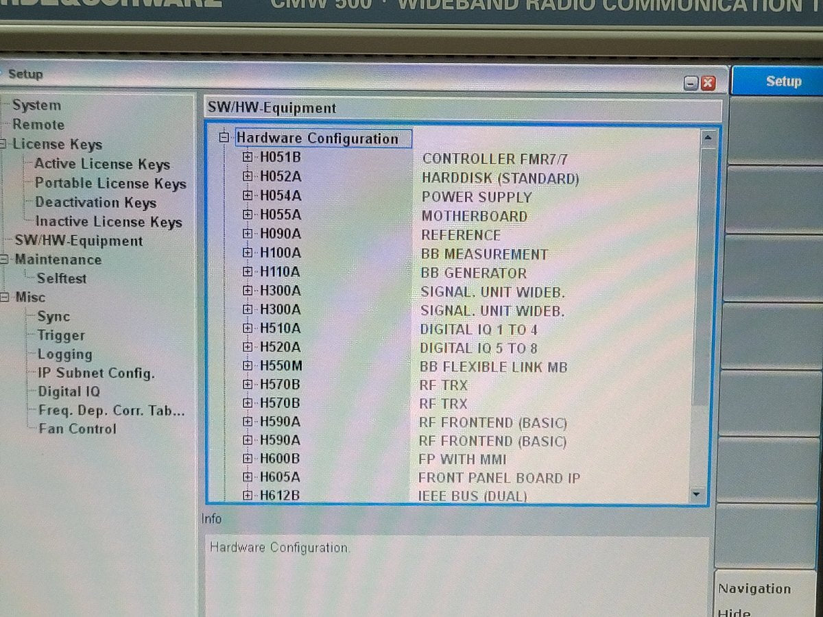 NBC R&S CMW500 Wideband Radio Communication Tester [e1213339403]