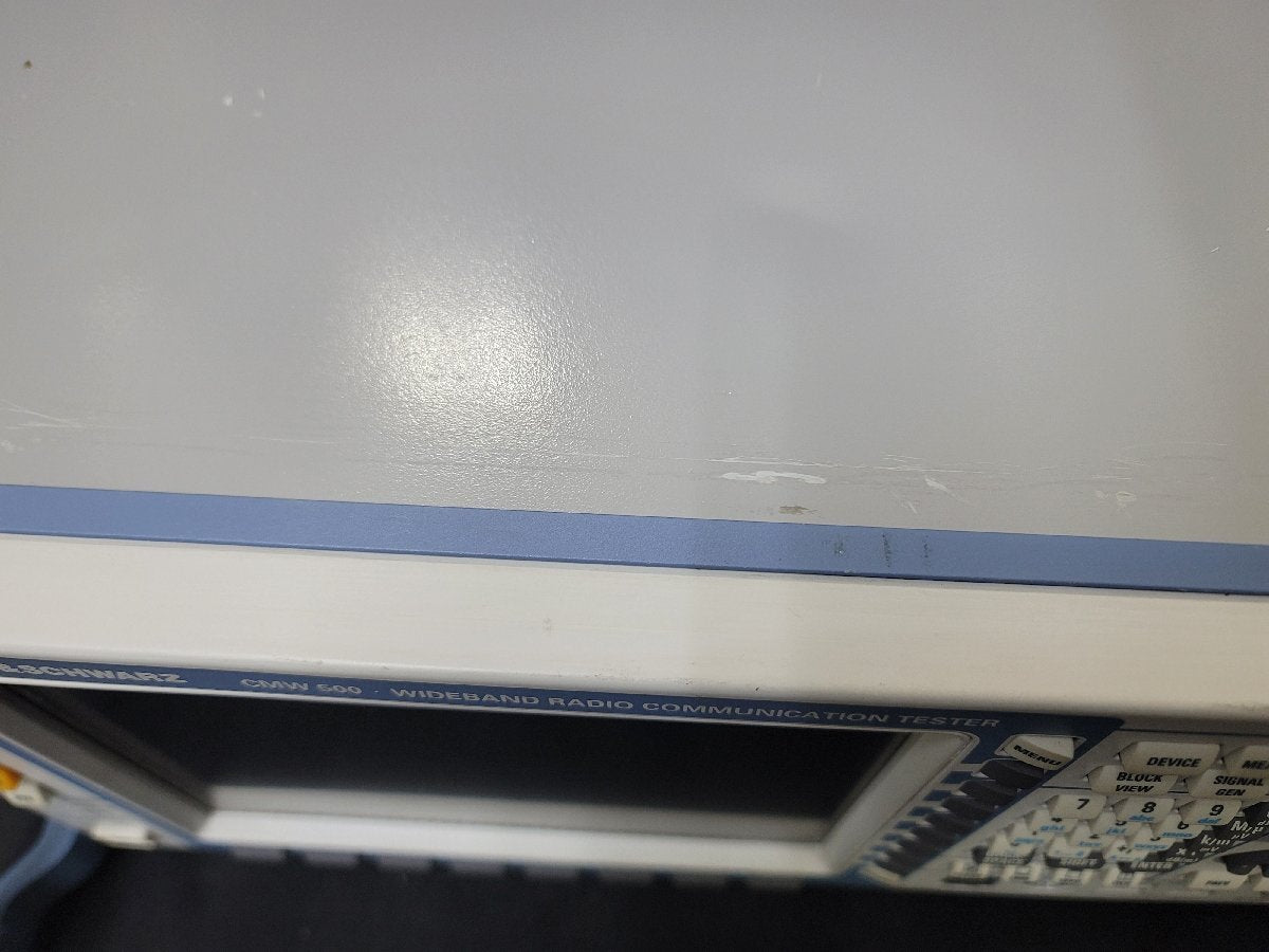 NBC R&S CMW500 Wideband Radio Communication Tester [e1213339403]