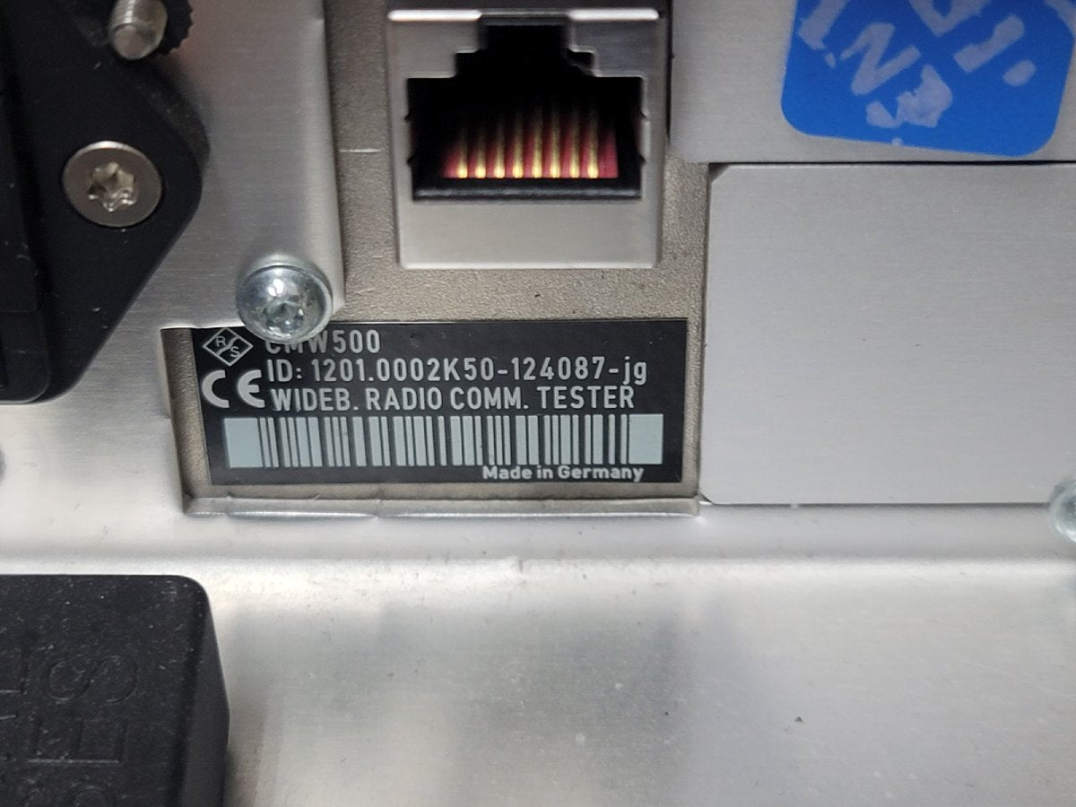 NBC R&S CMW500 Wideband Radio Communication Tester [v1213338964]