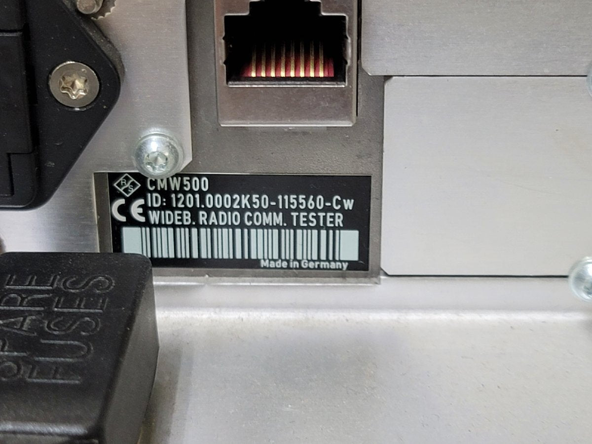 NBC R&S CMW500 Wideband Radio Communication Tester [c1213336673]