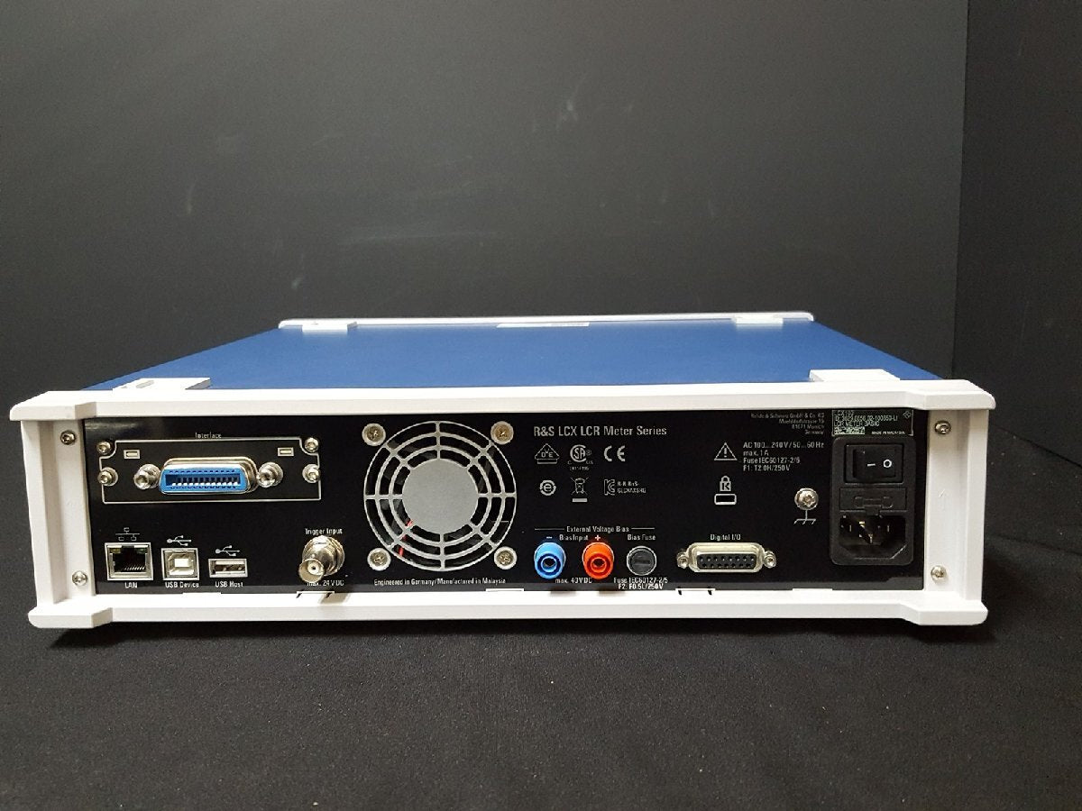 NBC R&S LCX100 LCR Meter DC 4 Hz to 300 kHz [p1213339247]