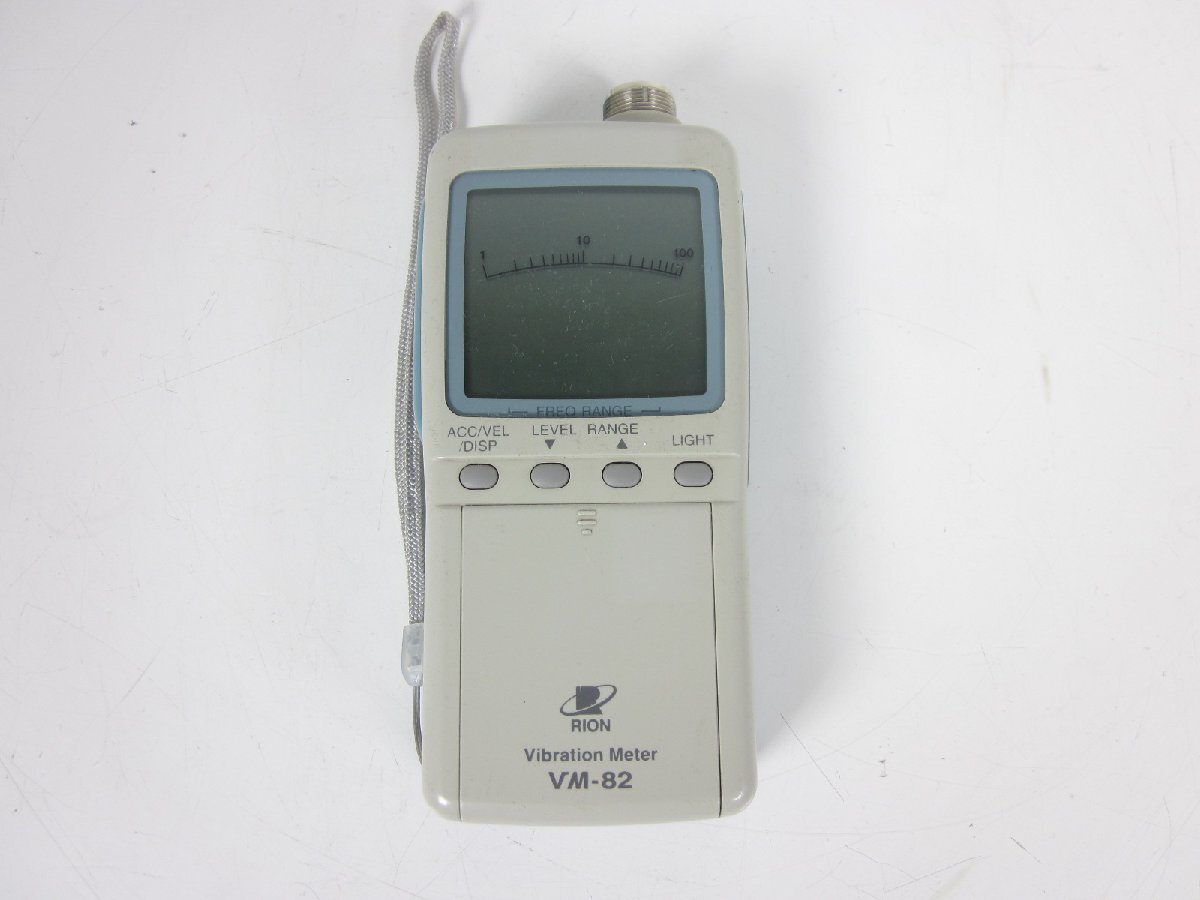 RION VM-82 Vibration Meter with AC Adapter [x1213441843]