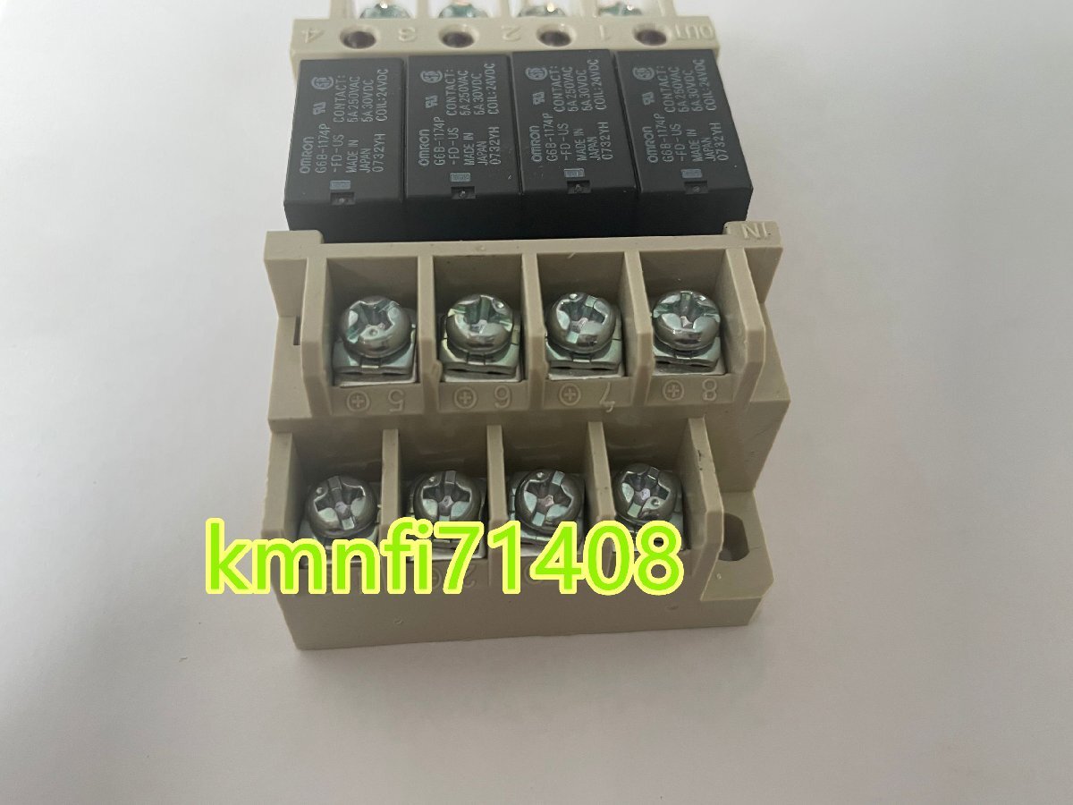Mitsubishi Electric Omron G6B-4BND DC24V Terminal Relay 100 Piece Set [p1213552059]