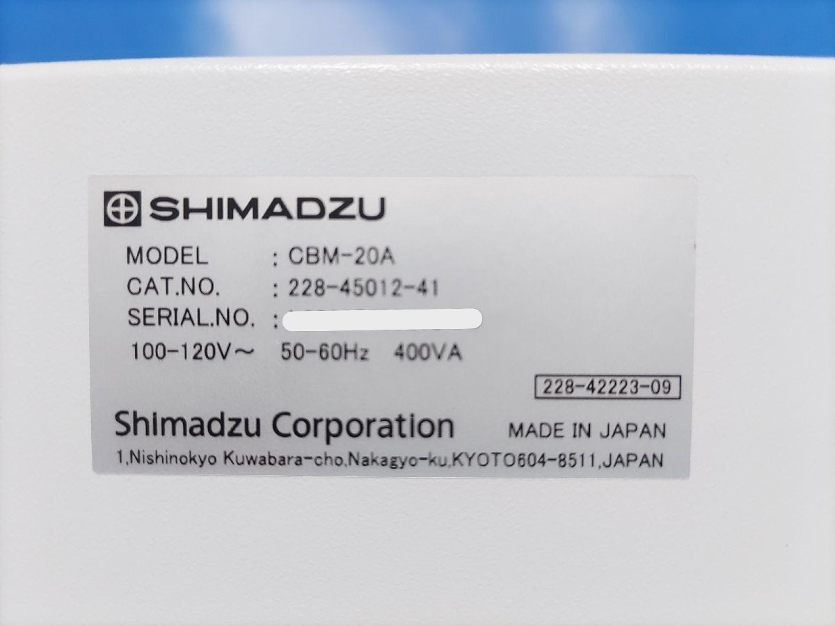 Shimadzu CBM-20A Liquid Chromatograph System Controller [p1213743100]