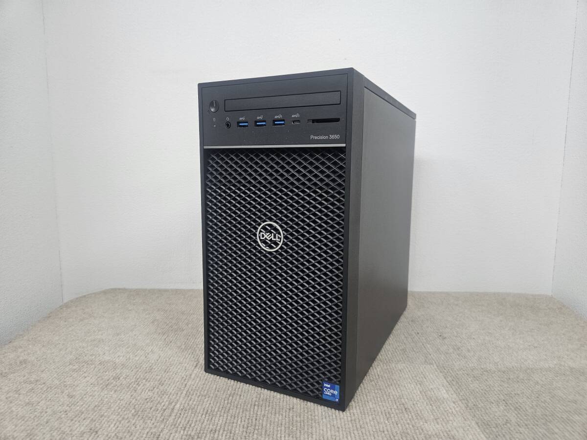 Dell Precision 3650 Tower Intel Core i7-11700K Workstation 32GB Memory 256GB NVMe M.2 NVIDIA Quadro P2200 Windows Pro [h1213575005]