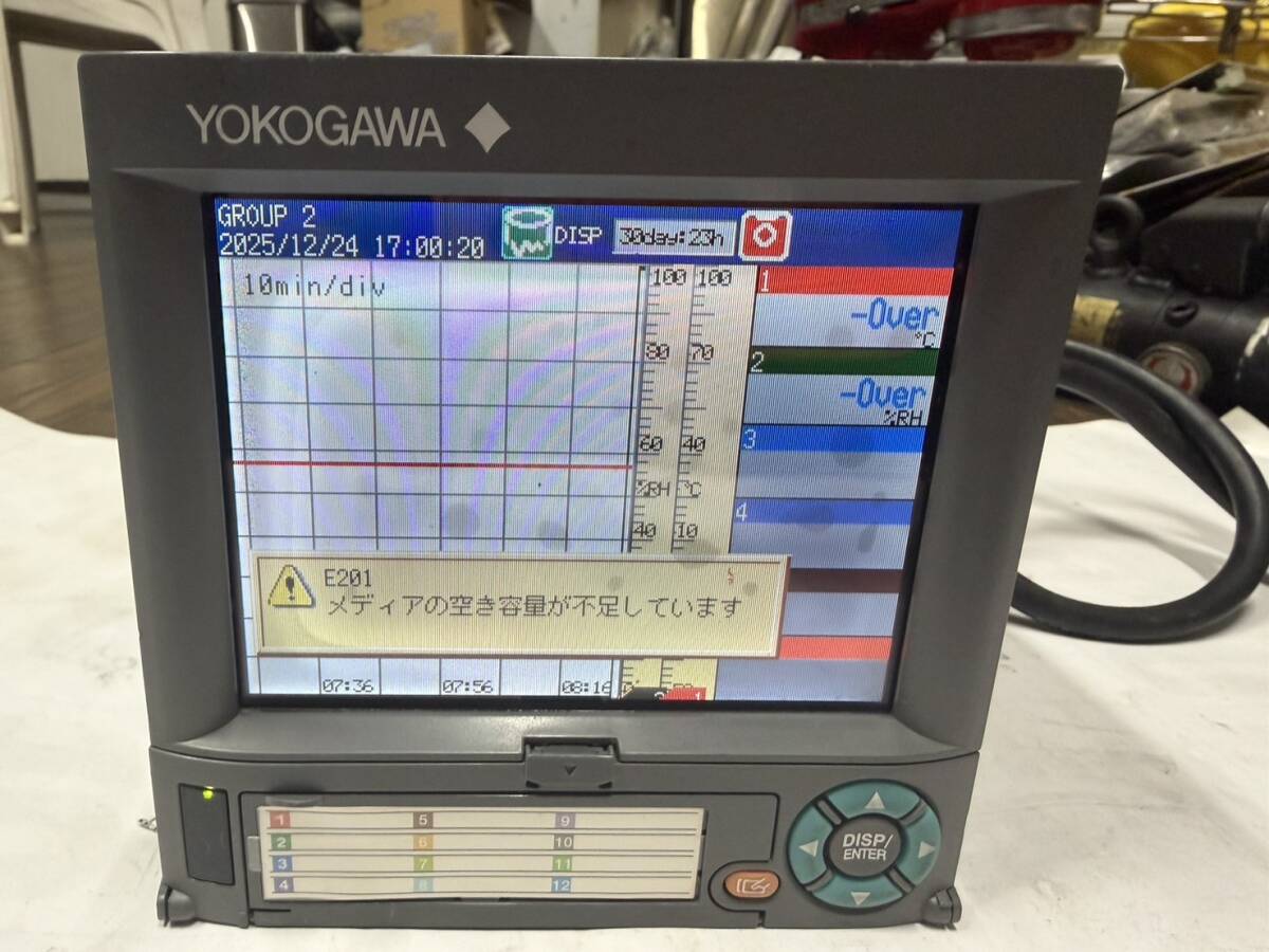 Yokogawa DX1006-3-4-1 Paperless Recorder Data Logger [k1213667863]
