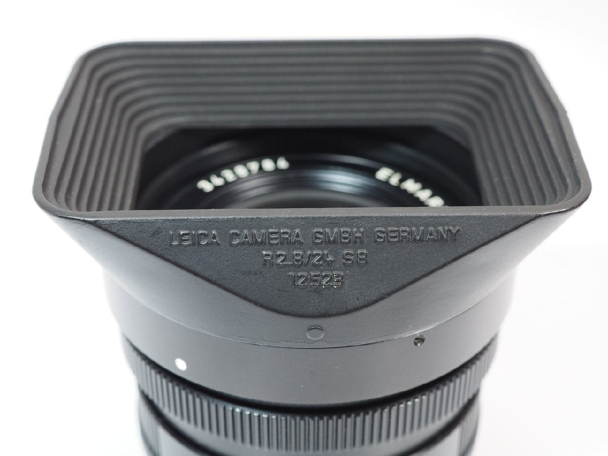 LEICA ELMARIT-R 24mm F2.8 Lens with Genuine Hood and Case [p1213691074]
