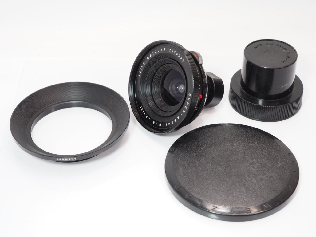 Leitz Super-Angulon-R 21mm F3.4 Lens 12511E VIII with Hood [u1213702854]