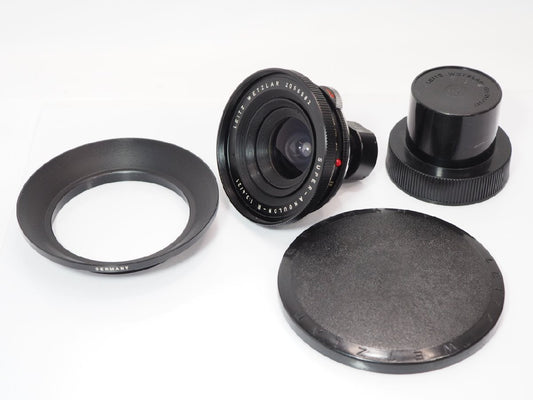 Leitz Super-Angulon-R 21mm F3.4 Lens 12511E VIII with Hood [u1213702854]