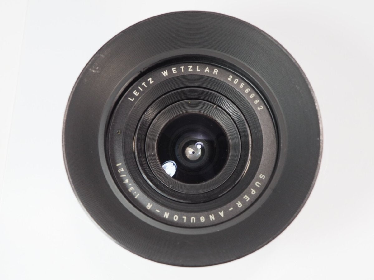 Leitz Super-Angulon-R 21mm F3.4 Lens 12511E VIII with Hood [u1213702854]