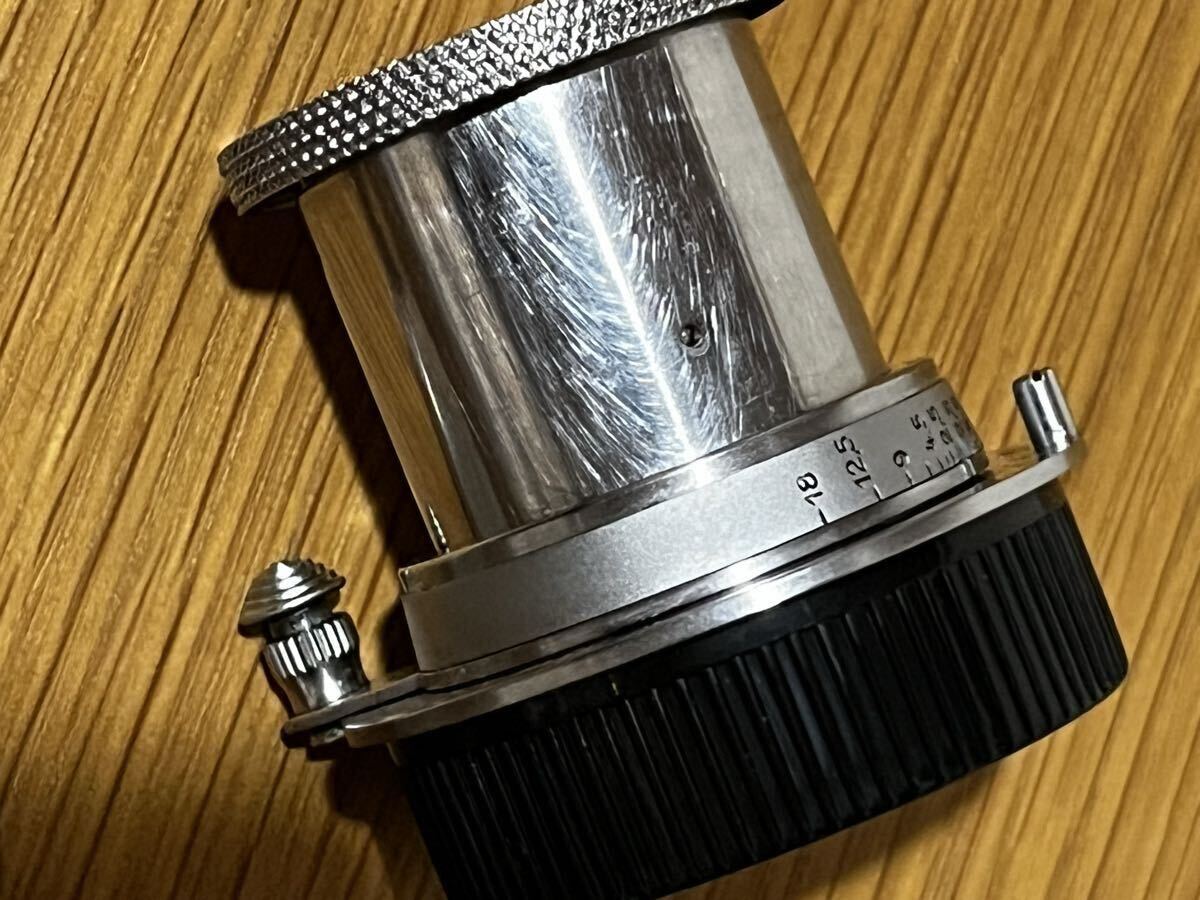 Leica Hektor 5cm f2.5 Lens with Chrome Finish and UN Filter [b1213710979]