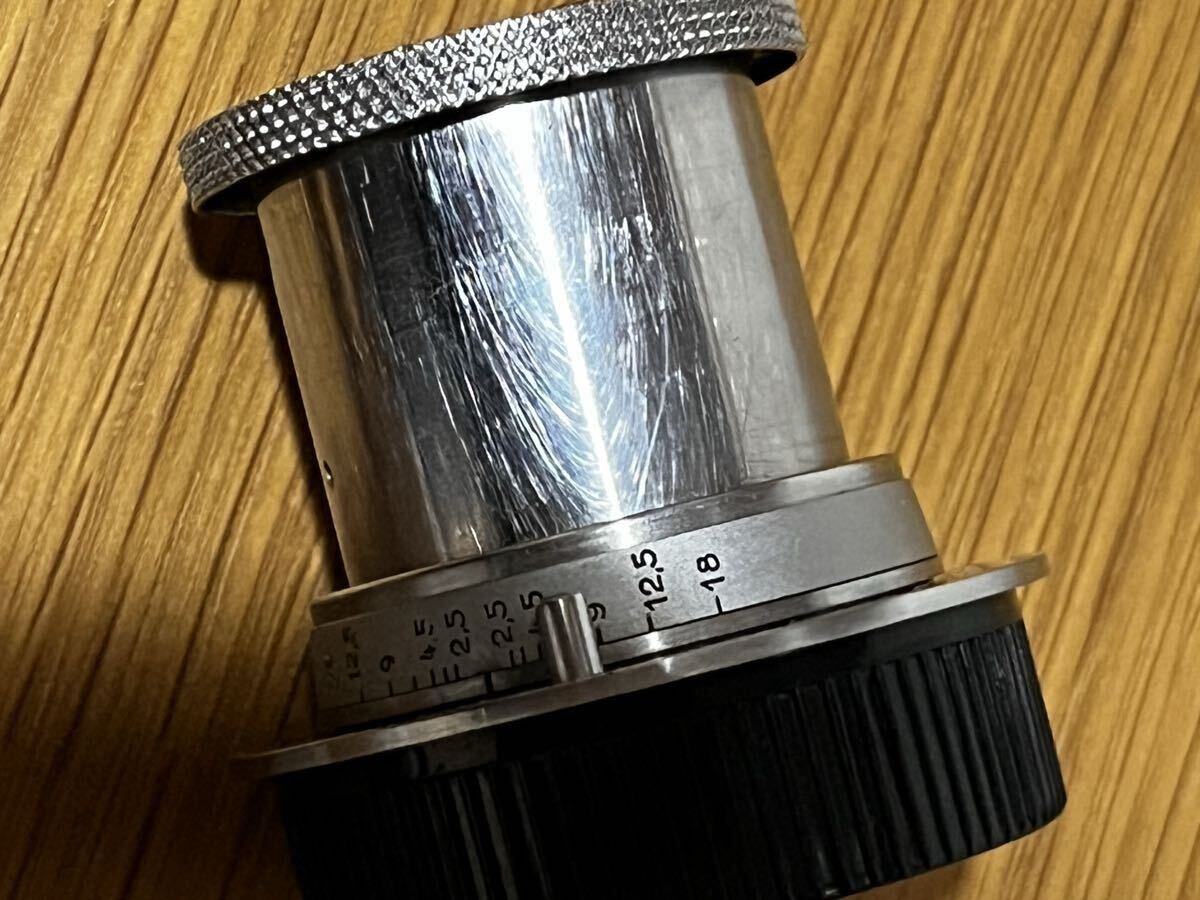 Leica Hektor 5cm f2.5 Lens with Chrome Finish and UN Filter [b1213710979]