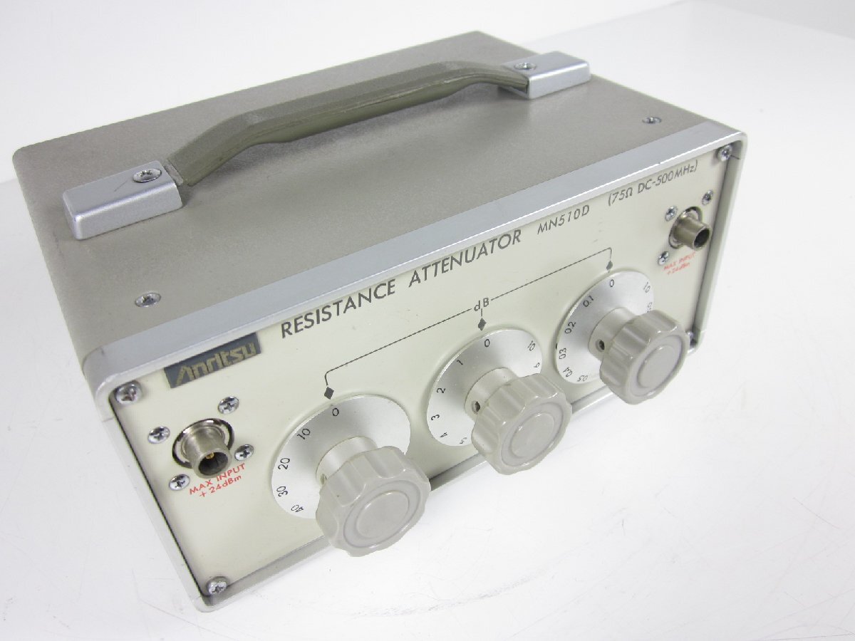 Anritsu MN510D Variable Resistance Attenuator 91dB 500MHz 0.25W 75Ω SP Type [d1213808643]