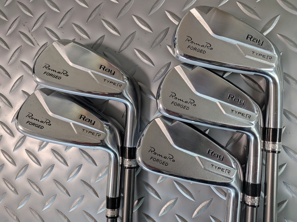 Roa Japan RomaRo FORGED Ray Type R Iron Set 6-PW 5 Pieces FUJIKURA MCI100 [c1213813337]