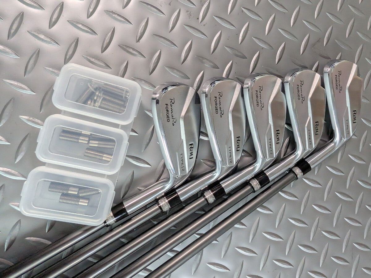Roa Japan RomaRo FORGED Ray Type R Iron Set 6-PW 5 Pieces FUJIKURA MCI100 [c1213813337]