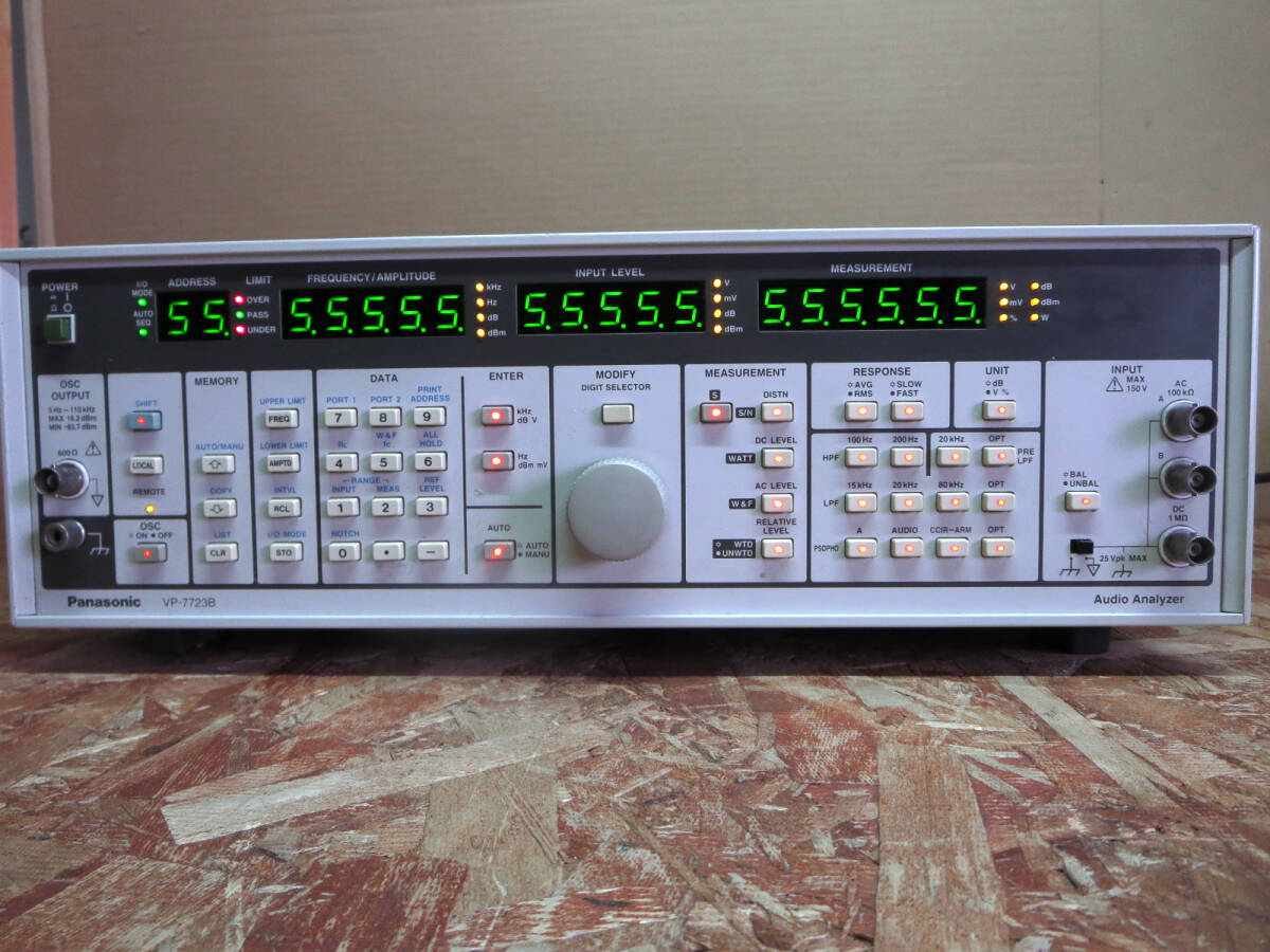 Panasonic VP-7723B Audio Analyzer [l1213840097]