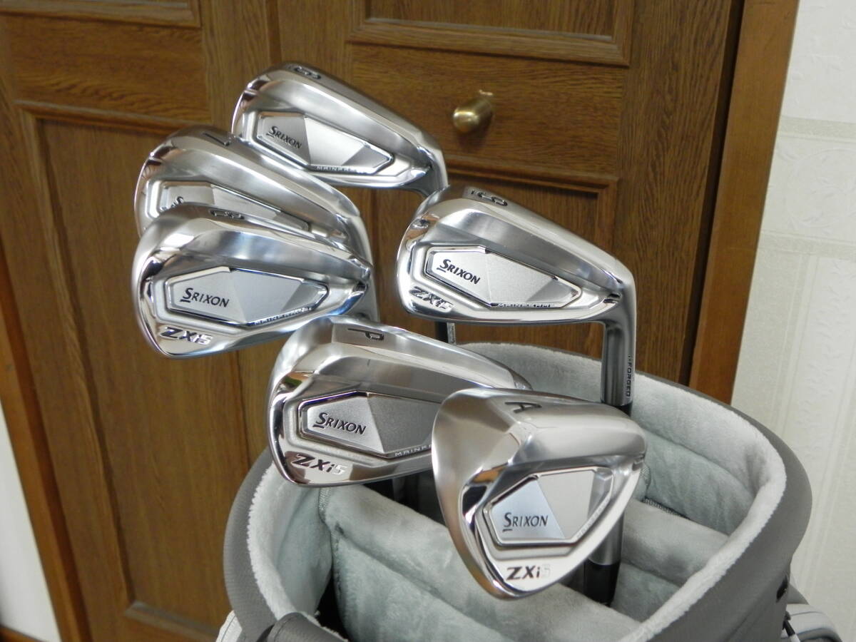 SRIXON ZXi5 Irons 6 Pieces 6I 7I 8I 9I PW AW Fujikura TRAVIL 95S [h1213918188]