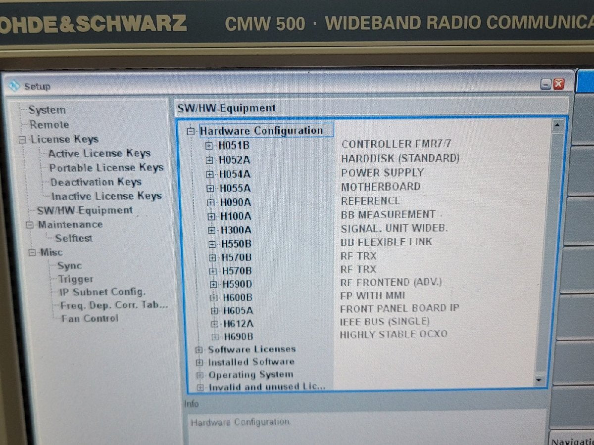 R&S CMW500 Wideband Radio Communication Tester [s1214324213]