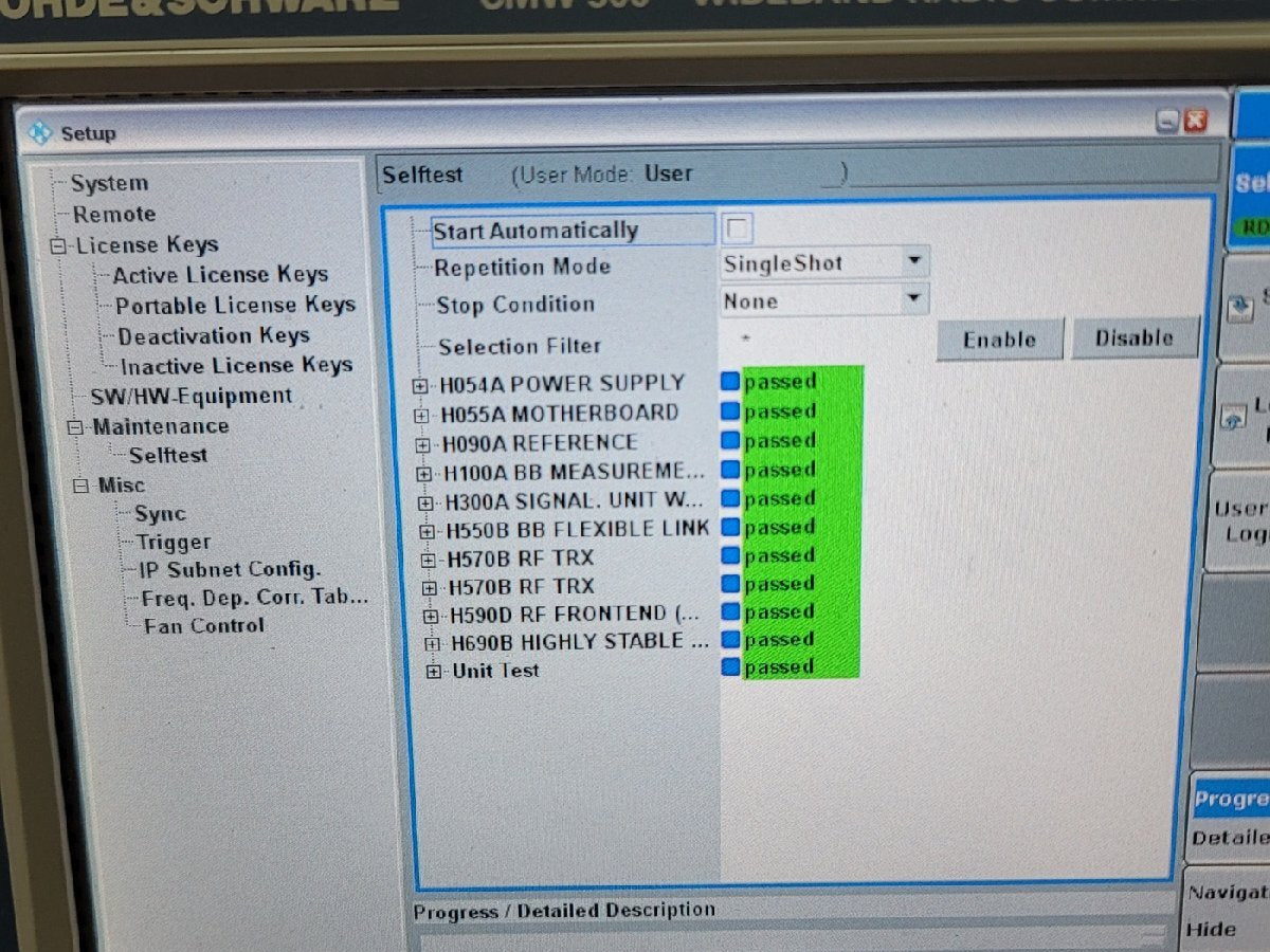 R&S CMW500 Wideband Radio Communication Tester [s1214324213]