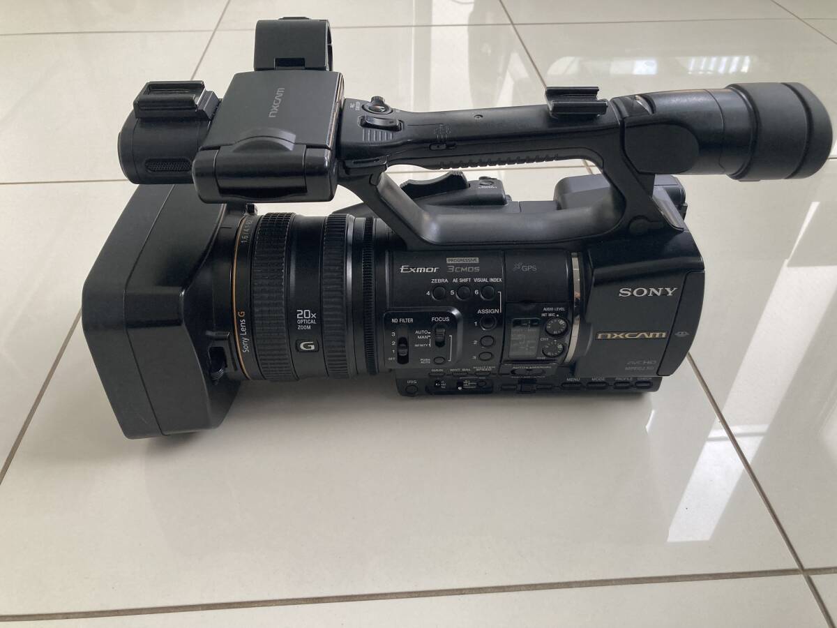 Sony NX5J Professional Video Camera Body with FMU128 and Battery [c1214525105]