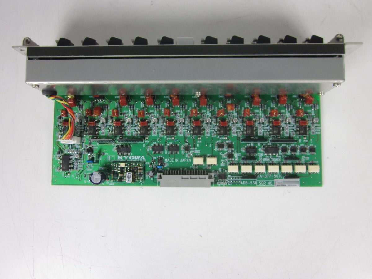 Kyowa Dengyo UST51B Thermocouple Unit for UCAM550A 10ch K/T/E/J/R/N [d1214820916]