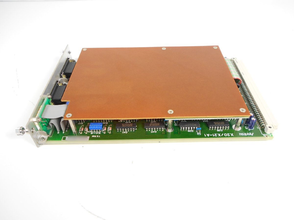 Anritsu MD6420A Interface MD0621D X.20/X.21 Communication Logic Development [n1214817770]