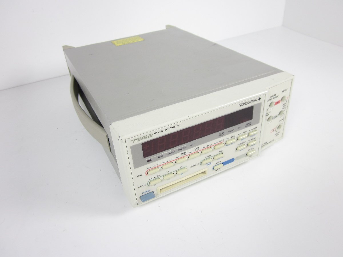 Yokogawa Electric 756201-C-1 Digital Multimeter 6.5 Digits 4-Wire Resistance Measurement [l1214820213]