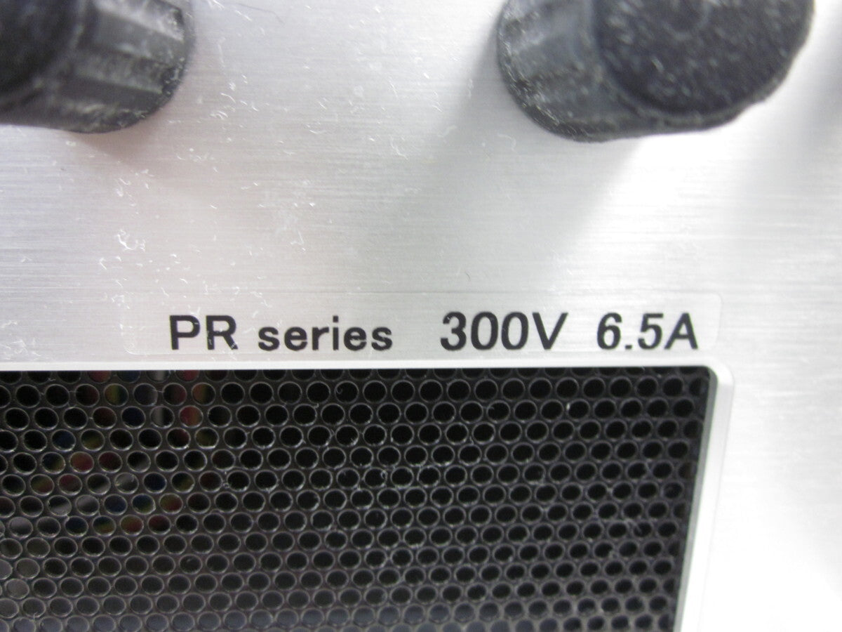 Matsusada PR300-6.5 DC Power Supply 0-300V 0-6.5A [x1214811999]