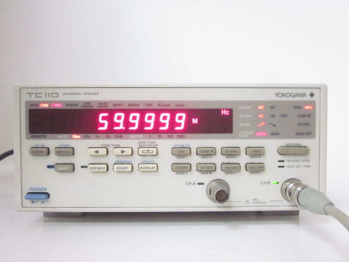 Yokogawa TC110 Measurement Counter 1mHz to 120MHz [x1214822708]