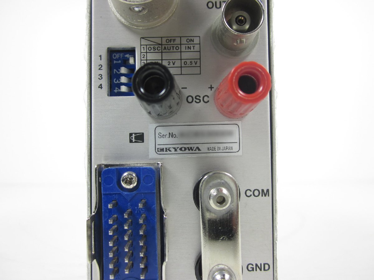 KYOWA DPM-711B Strain Meter Signal Conditioner 1ch [g1214821410]