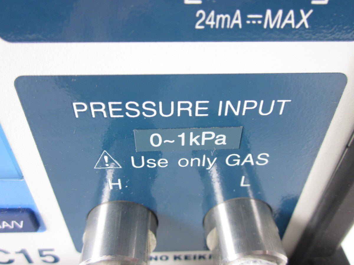 Nagano Keiki GC15 Digital Differential Pressure Gauge Manometer [o1214815581]